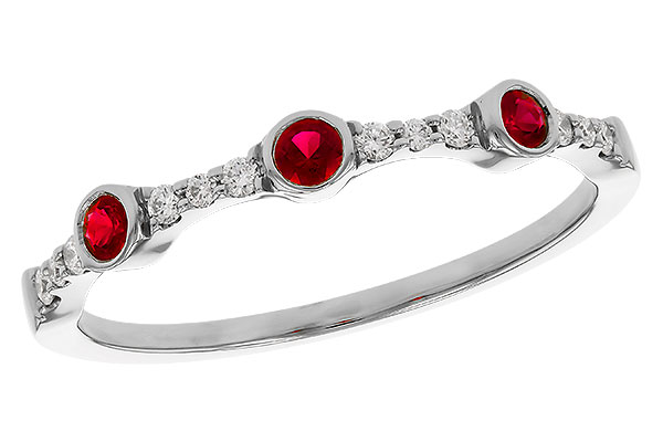 F275-11957: LDS WED RG .15 RUBY .24 TGW