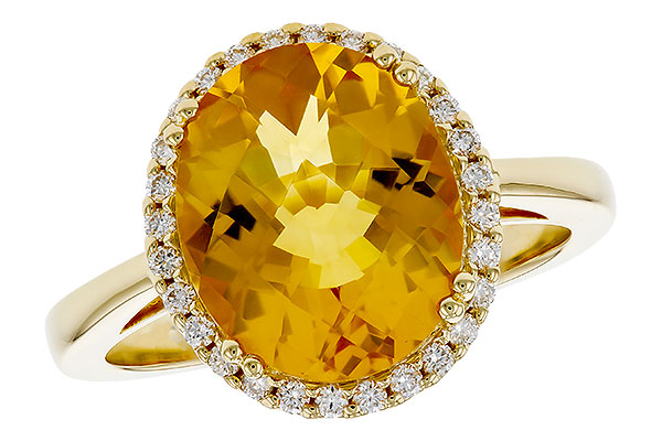 F275-11966: LDS RG 3.85 CITRINE 4.05 TGW (12x10MM OV)