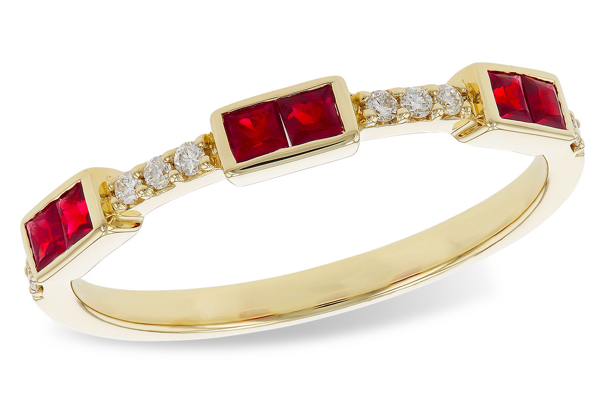 F275-13730: LDS WED RG .34 RUBY .41 TGW