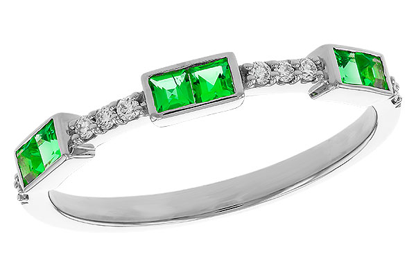 F275-13794: LDS WED RG .23 TW EMERALD .30 TGW
