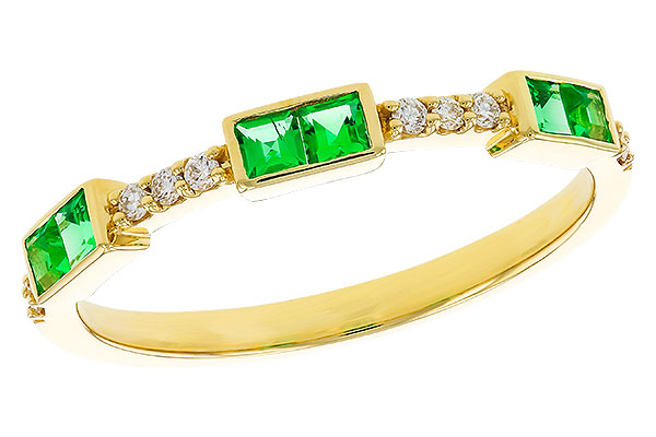 F275-13794: LDS WED RG .23 TW EMERALD .30 TGW