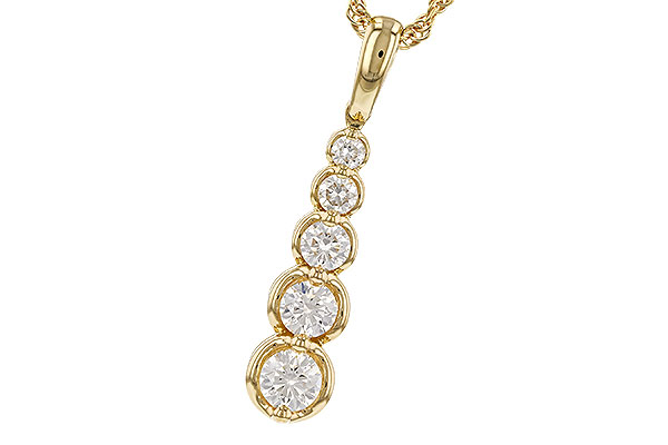 F275-14675: NECKLACE .50 TW