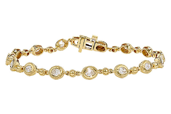 F275-16530: BRACELET 1.25 TW OVAL DIAS (7")