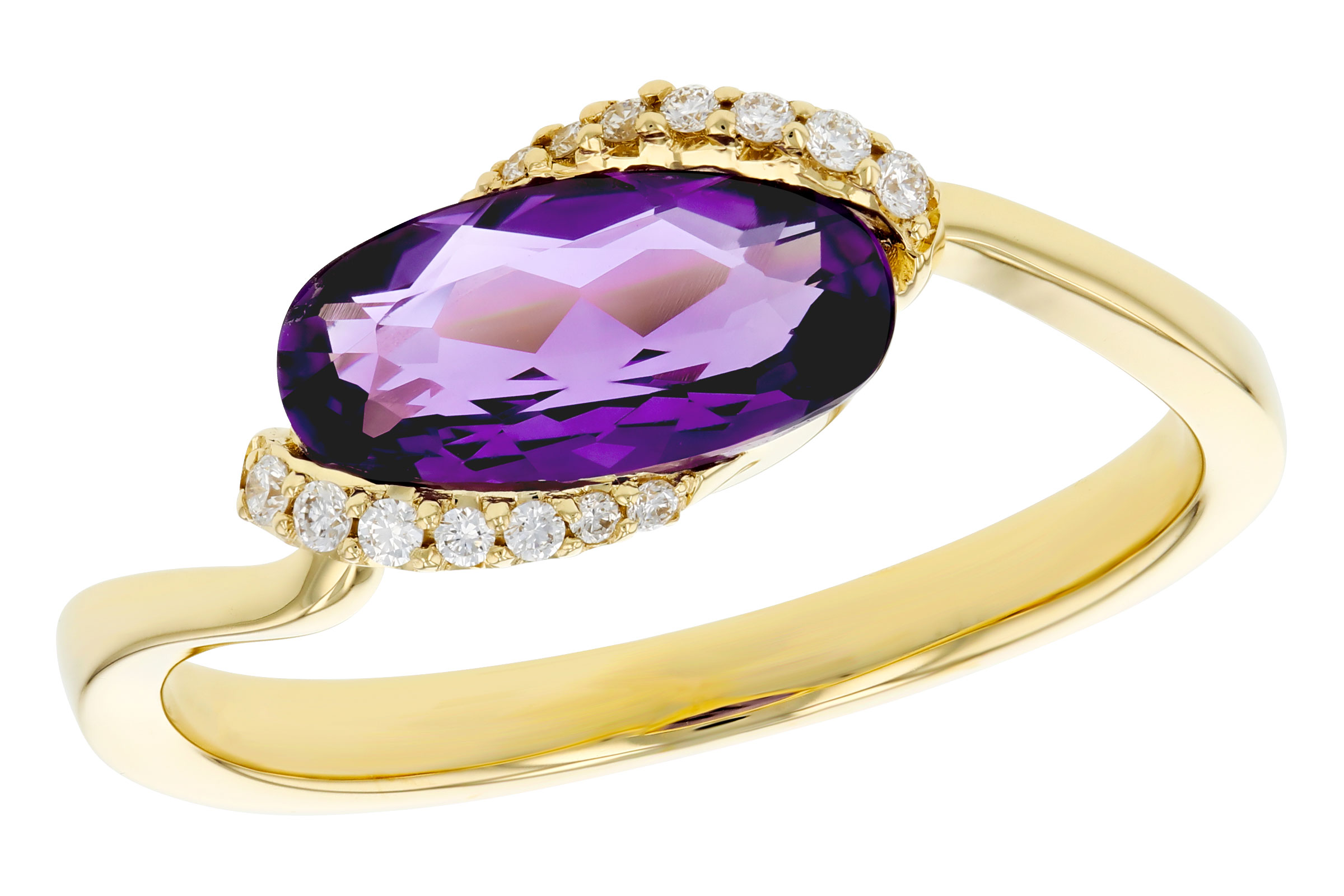 F276-01957: LDS RG 1.07 TW AMETHYST 1.13 TGW (10x5MM AMY)