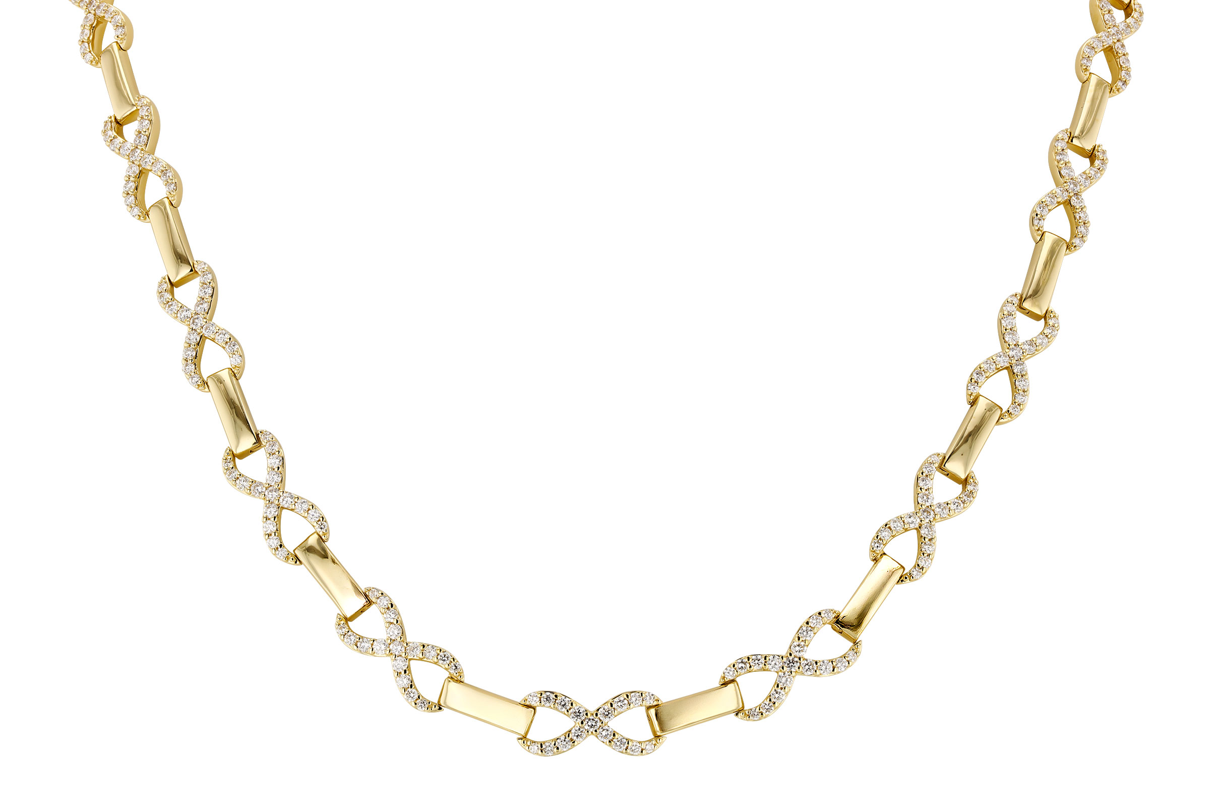 F276-01966: NECKLACE 2.20 TW (17")