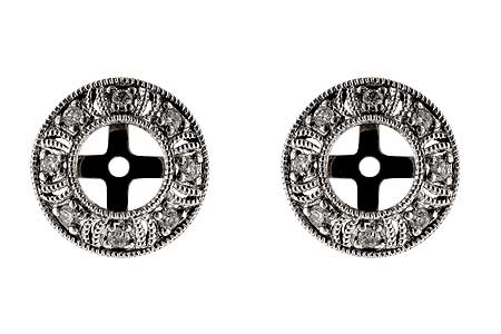G000-62830: EARRING JACKETS .12 TW (FOR 0.50-1.00 CT TW STUDS)