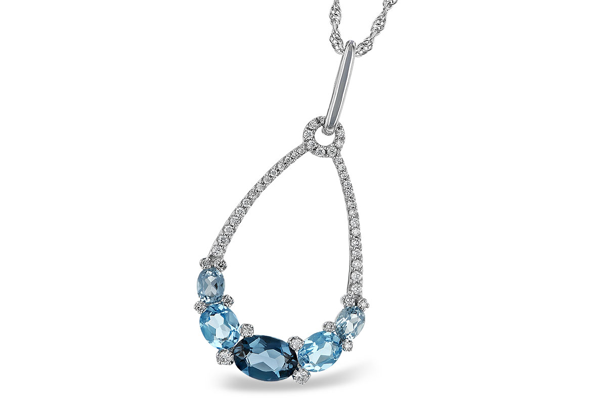 G187-85584: NECK 1.76 BLUE TOPAZ 1.96 TGW