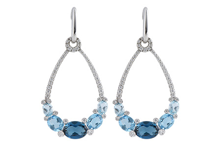 G188-75584: EARR 3.75 BLUE TOPAZ 4.17 TGW