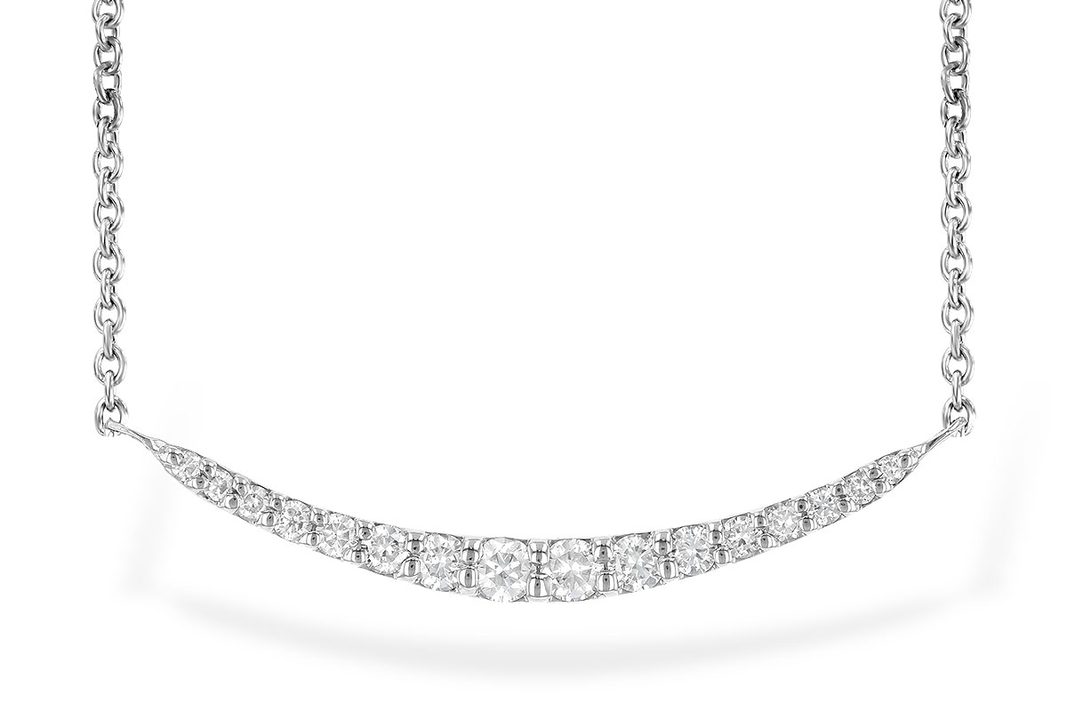 G190-59266: NECKLACE .20 TW (16 STONES)