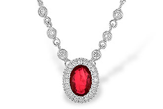 G190-61012: NECK .70 RUBY .94 TGW (17")