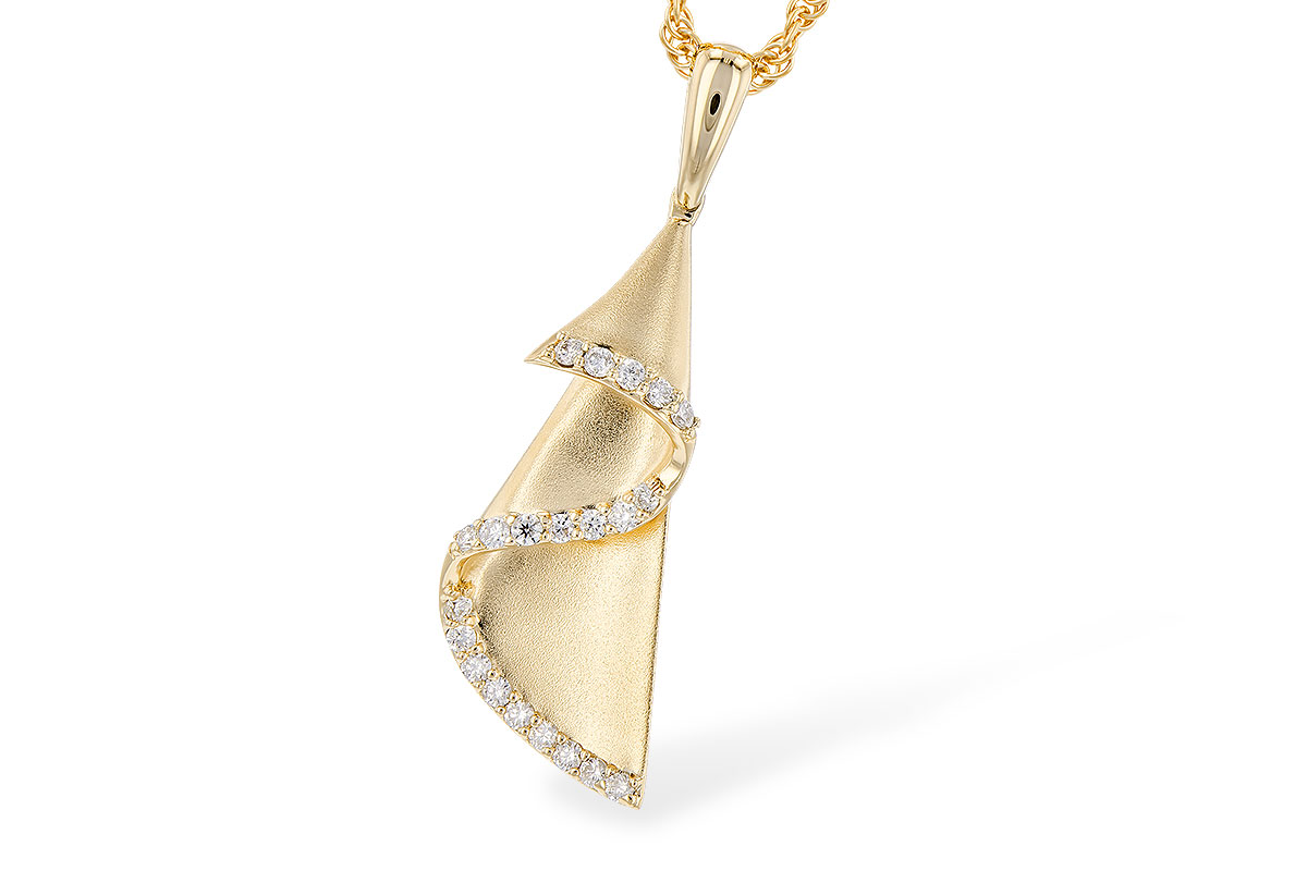 G274-18330: NECKLACE .10 TW