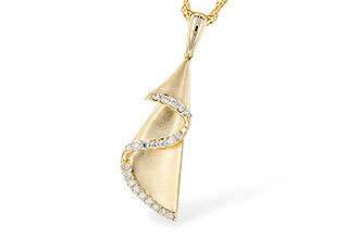 G274-18330: NECKLACE .10 TW