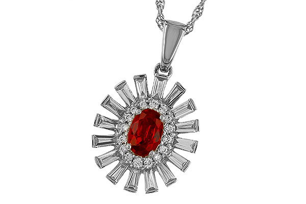 G274-25575: NECK .58 RUBY TW 1.10 TGW (6x4MM RUBY)