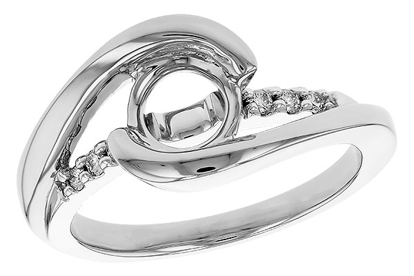 G274-26530: LDS SEMI DIA RG .09 TW (FOR 1CT BR)