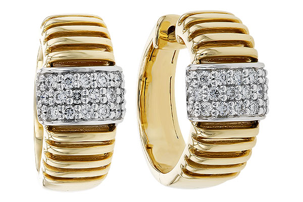 G275-10139: EARRINGS .23 TW