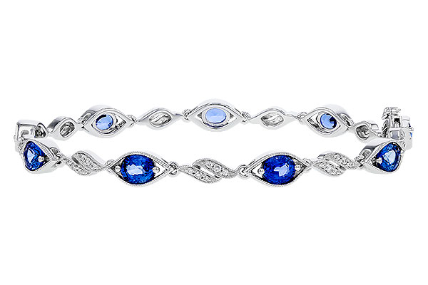 G275-11084: BRACELET 4.02 SAPPHIRE 4.26 TGW (7")