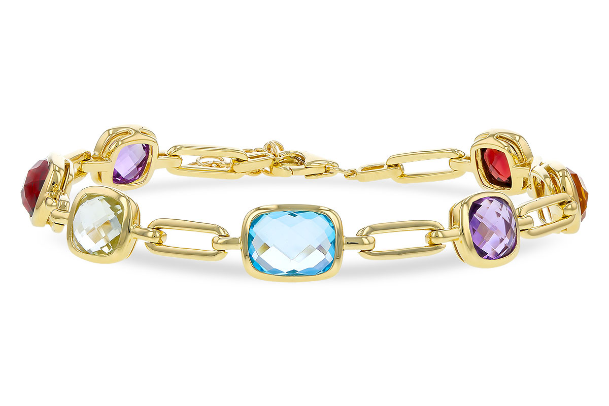 G275-12866: BRACELET 8.87 TW SEMI-PREC (GT,CIT,AMY,G.AMY,BT)