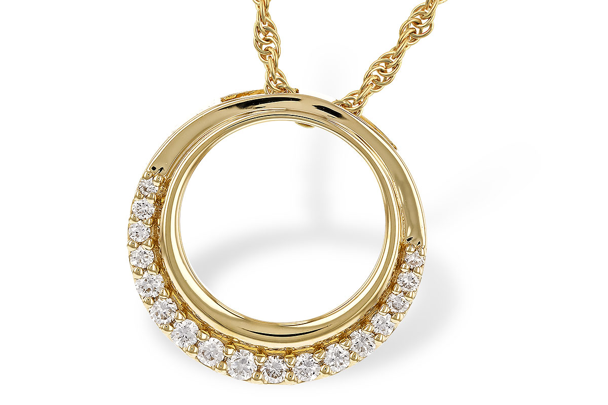 G275-14657: NECKLACE .20 TW