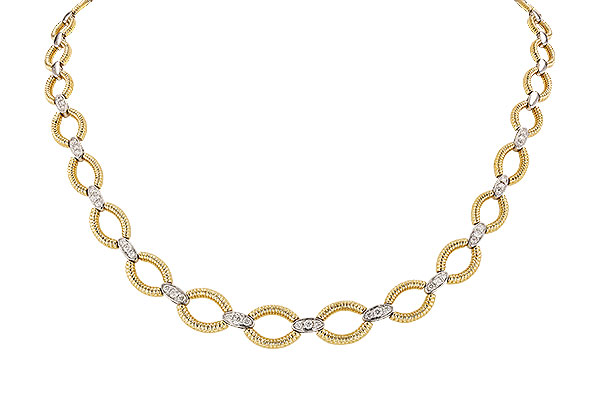 G275-14666: NECKLACE .75 TW (17")