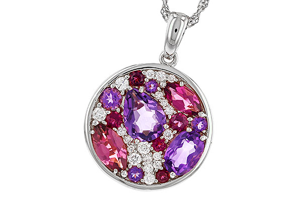 G275-15630: NECK 1.83 TW SEMI-PRECIOUS (P.TOUR, AMY) 2.00 TGW