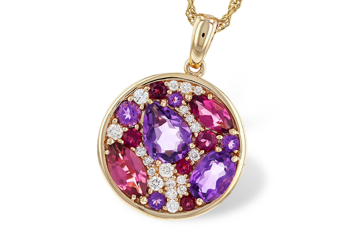 G275-15630: NECK 1.83 TW SEMI-PRECIOUS (P.TOUR, AMY) 2.00 TGW