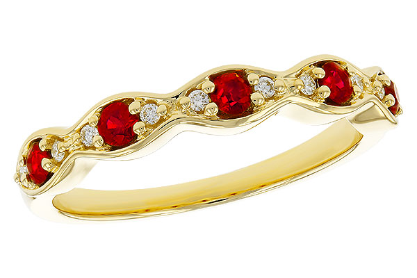 G275-17384: LDS WED RG .28 RUBY .34 TGW