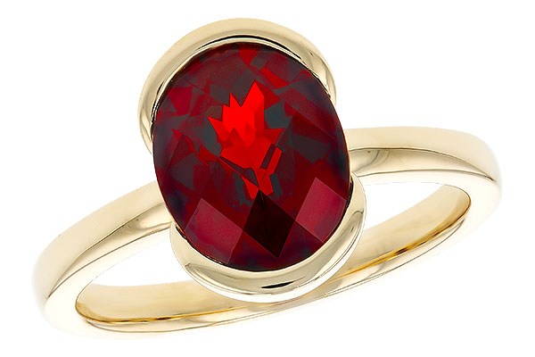 G276-00121: LDS RG 2.95 GARNET (10X8MM)