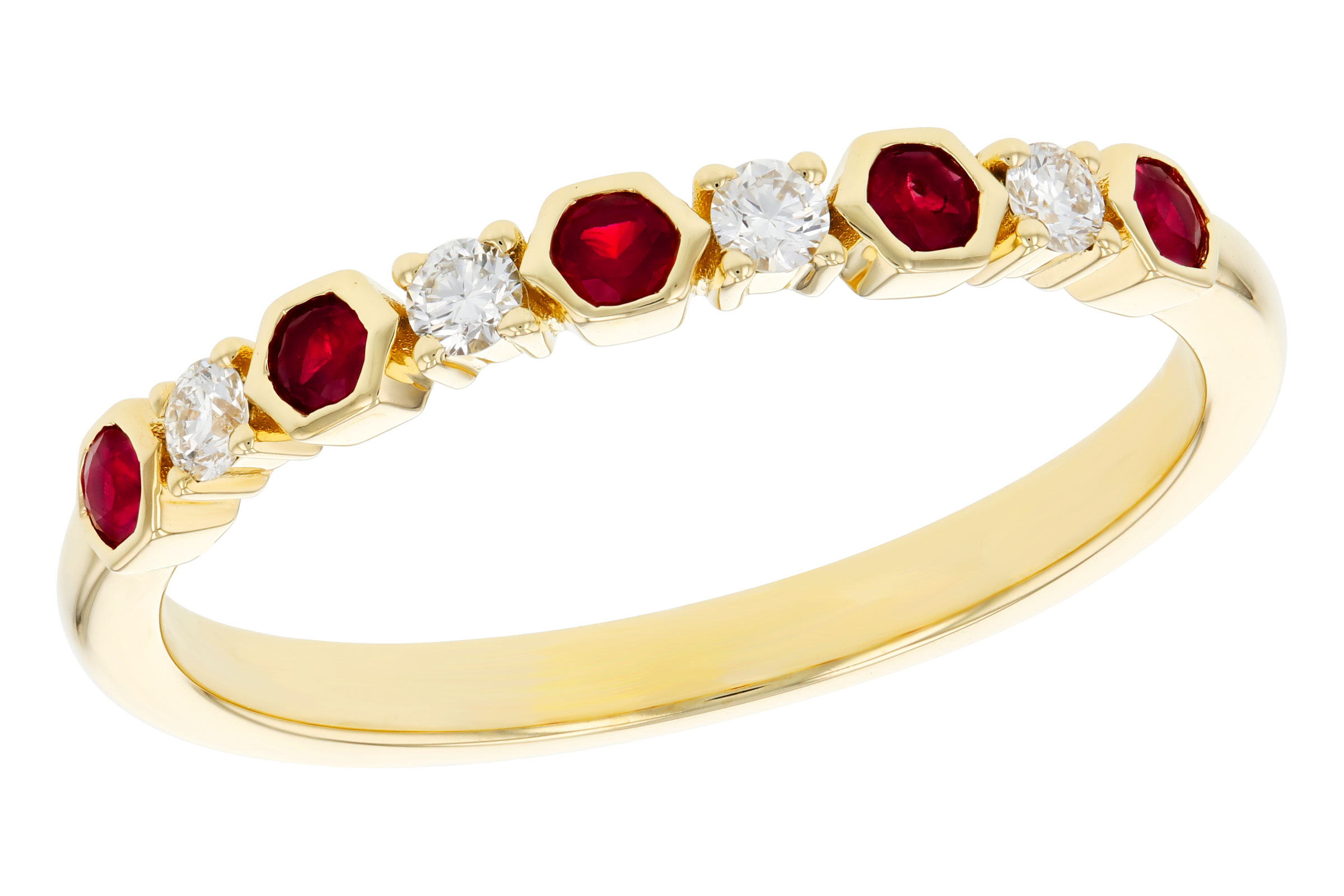 G276-02857: LDS WED RG .14 TW RUBY .24 TGW