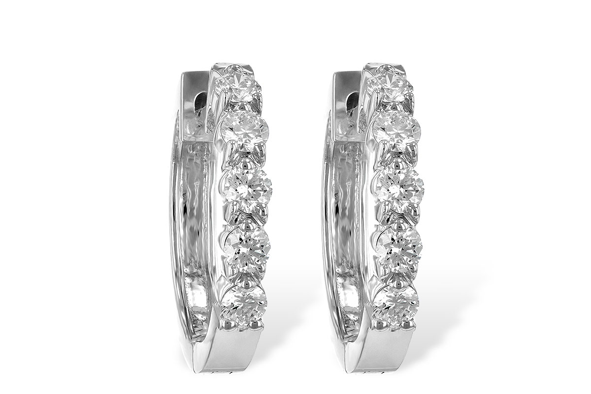 H186-02830: EARRINGS .50 TW