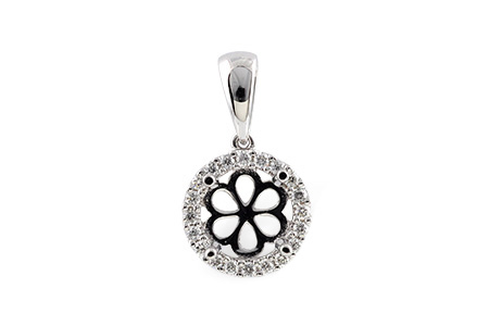 H186-94721: SEMI PENDANT .14 TW