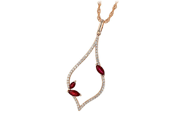 H190-54684: NECK .36 RUBY .56 TGW