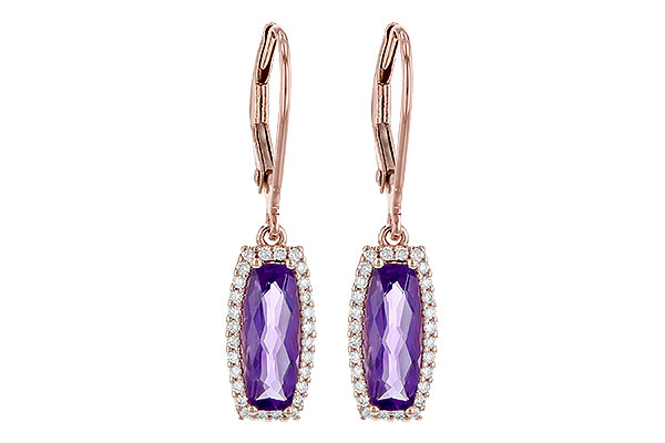 H190-60121: EARR 1.60 AMETHYST 1.78 TGW