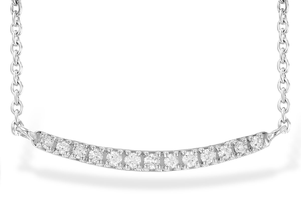 H190-60130: NECKLACE .10 TW (13 STONES)