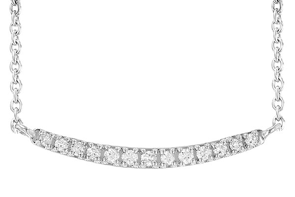 H190-60130: NECKLACE .10 TW (13 STONES)