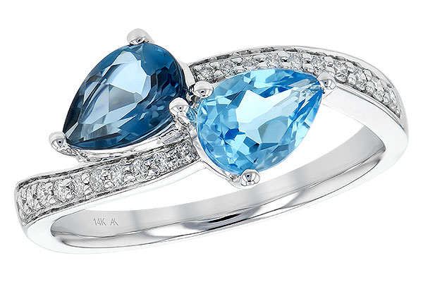 H190-61048: LDS RG 1.52 BLUE TOPAZ 1.66 TGW