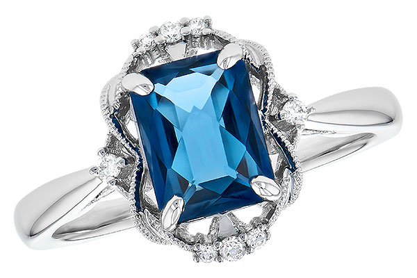 H273-30121: LDS RG 1.70 LONDON BLUE TOPAZ 1.76 TGW