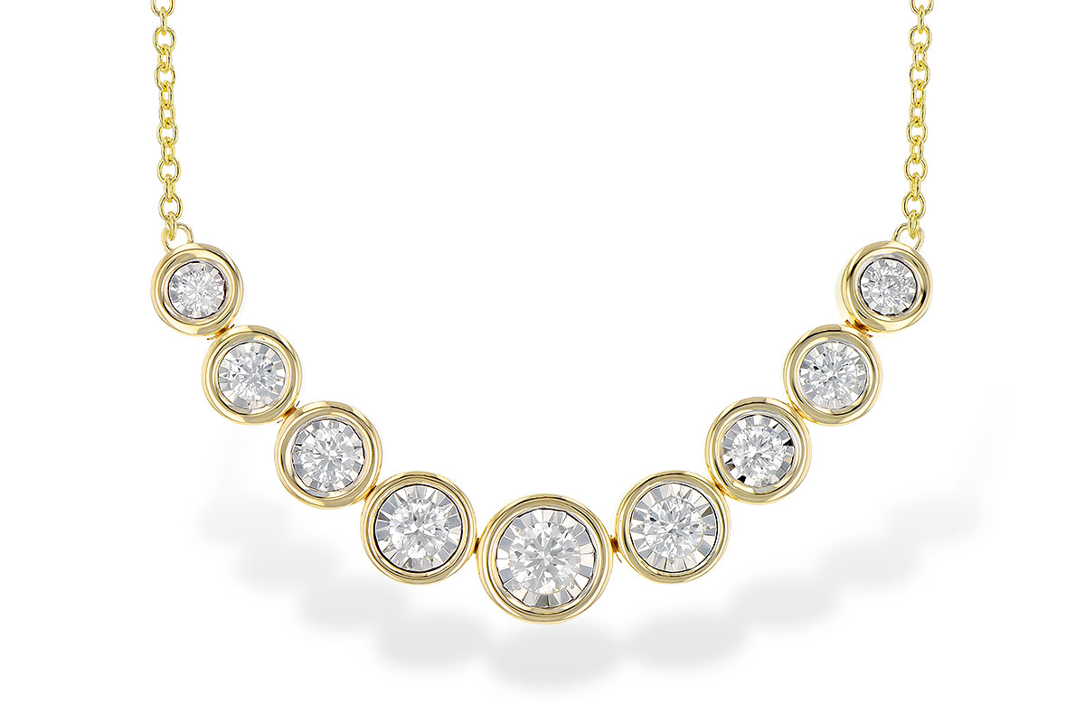 H273-30148: NECKLACE 1.00 TW