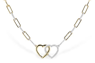 H274-21912: NECKLACE .52 TW