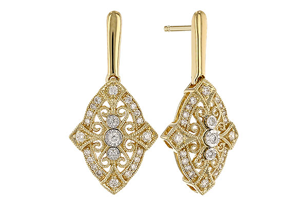 H274-23766: EARRINGS .25 TW