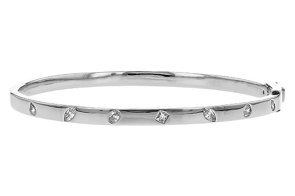 H274-24675: BANGLE .35 TW FANCY CUT DIAMONDS