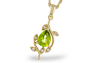 H275-11948: NECKLACE 1.16 PERIDOT 1.21 TGW (8x6MM PER)