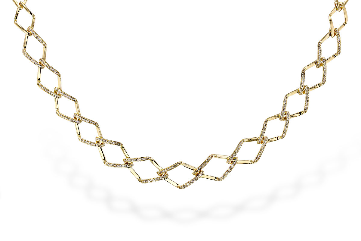 H275-11984: NECKLACE 1.42 TW (17")