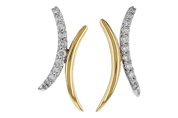 H275-13793: EARRINGS .15 TW