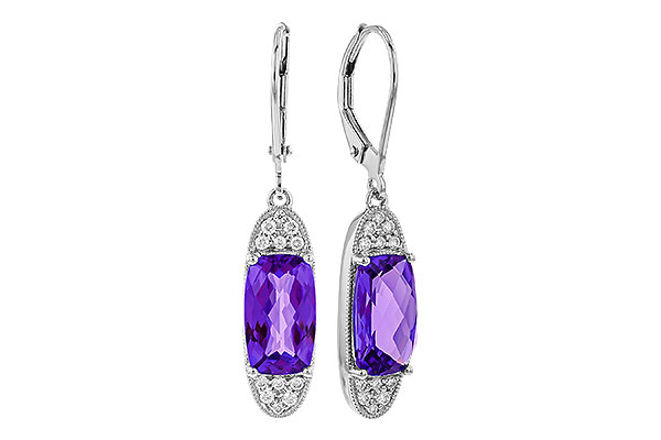 H275-13812: EARR 3.20 TW AMETHYST 3.36 TGW