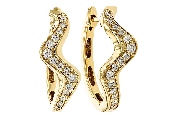 H275-14693: EARRINGS .40 TW