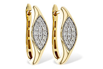 H275-16457: EARRINGS .25 TW