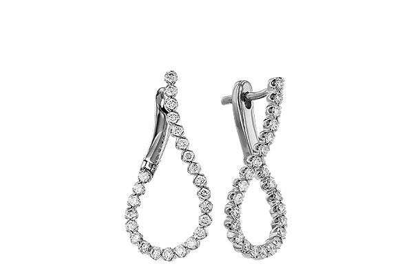 H276-00139: EARRINGS .50 TW
