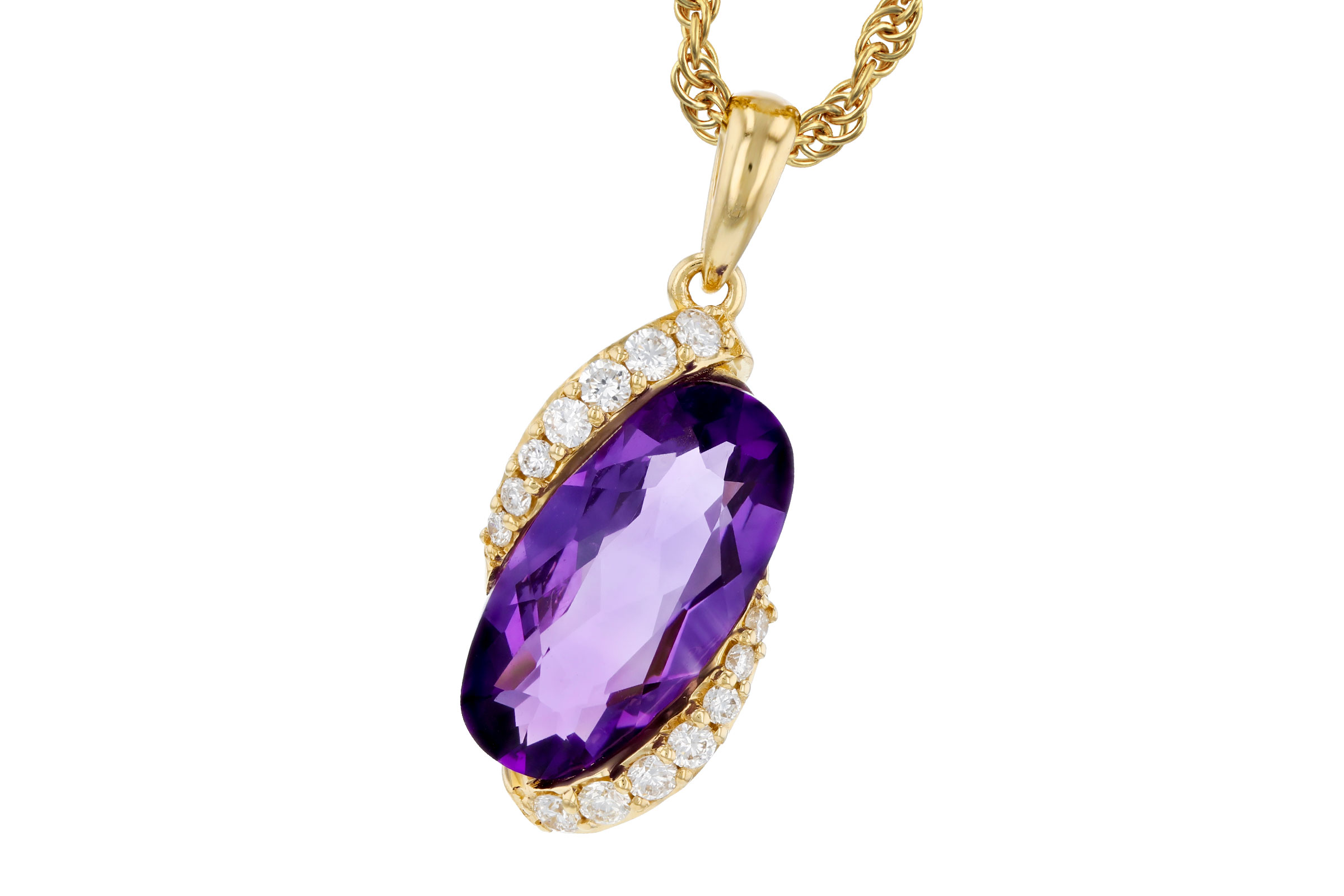 H276-01948: NECK 1.72 AMETHYST 1.84 TGW (12x6MM AMY)
