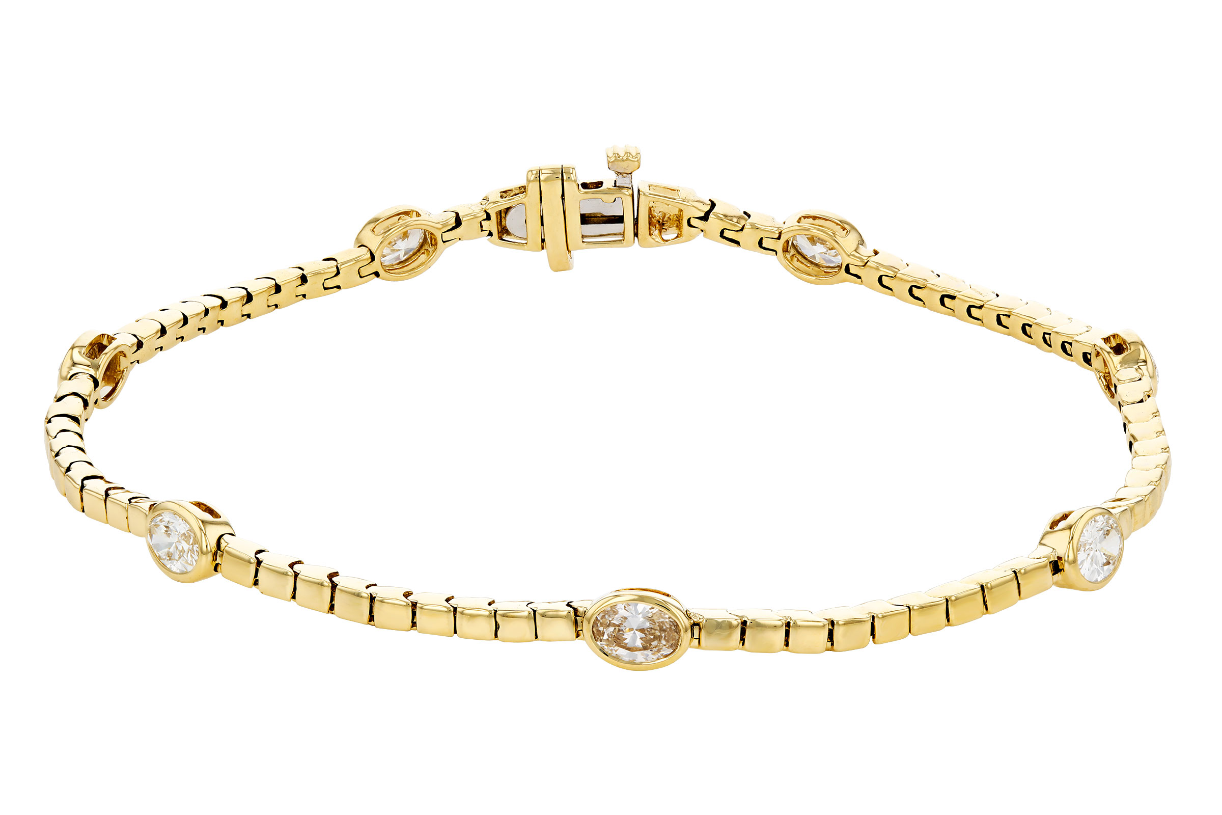H276-01966: BRACELET 1.30 TW OVAL DIA (7")