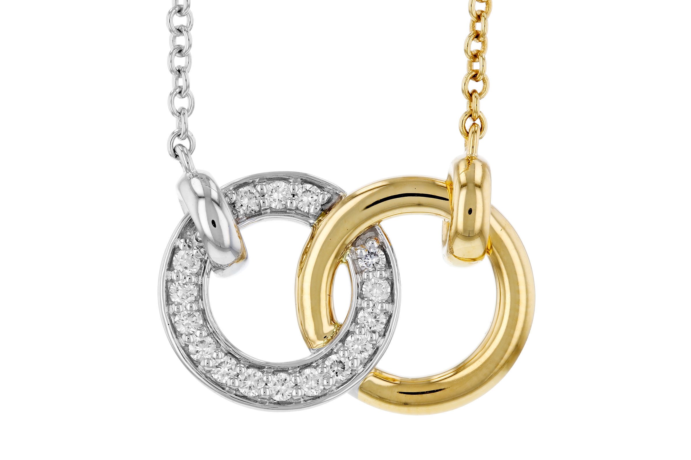 H276-01975: NECKLACE .20 TW (18")